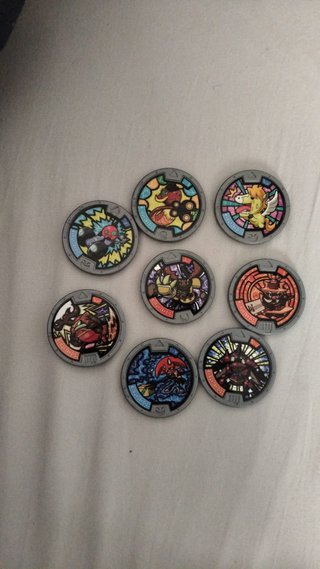 Lote Medallas Yokai Watch