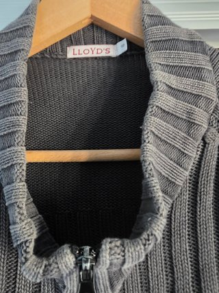 Cárdigan Lloys Gris de Punto
