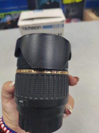 Tamron AF 18-200mm XR DiII Objetivo
