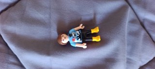 Set Playmobil Granero Rojo y muñeco niño