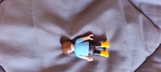 Set Playmobil Granero Rojo y muñeco niño