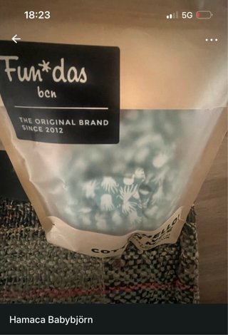 Hamaca bebé Babybjörn beige