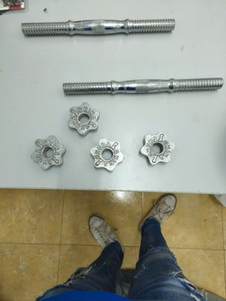 Discos de pesa 5kg (4 unidades)