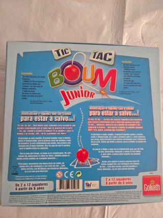 Tic Tac Boum Junior Juego de Mesa Goliath