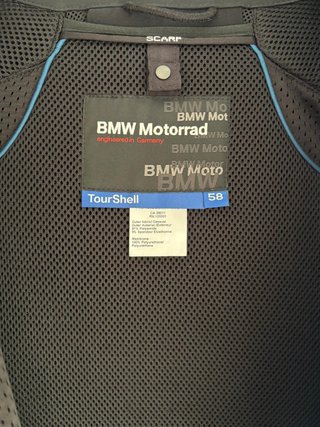Chaqueta BMW Motorrad TourShell Técnica, talla 58