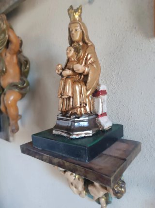 Virgen de la Arrixaca con angelitos