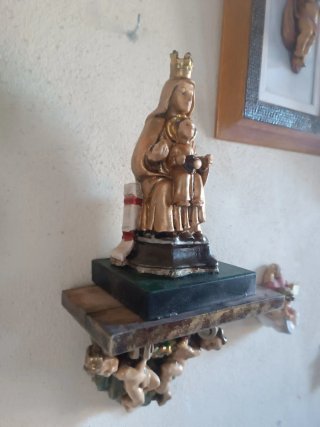 Virgen de la Arrixaca con angelitos