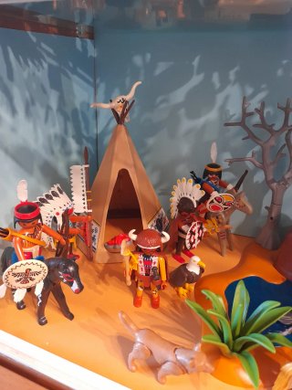 Playmobil Diorama Indios Americanos