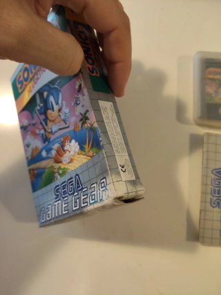 Sonic 2 Game Gear Completo Caja Manual