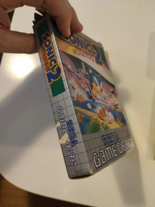 Sonic 2 Game Gear Completo Caja Manual