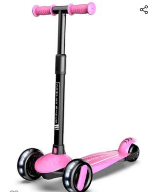 Patinete Sawyer Rosa 2-8 Años