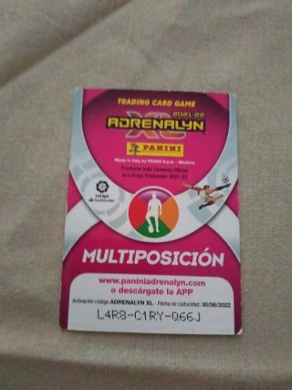 Cromo Fantástica 511 Adrenalyn XL 2021-22