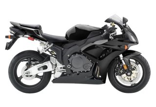 CARENADO HONDA PINTADO CBR 600RR NEGRO 2007-2008