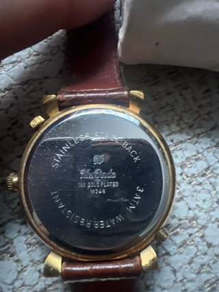 Reloj MxOnda Azul y Dorado