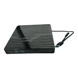 Lector grabador DVD y CD externo usb 3.0 y tipo C