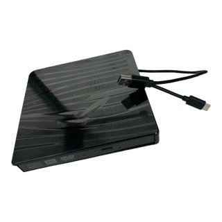 Lector grabador DVD y CD externo usb 3.0 y tipo C
