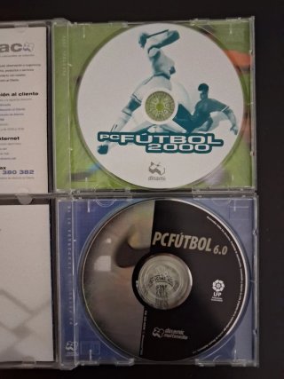PC Fútbol 6.0 (1997-98) y 2000 PCFútbol CD-Rom