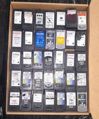 Lote 5 caixas Cartuchos Originales y Compatibles