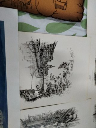 Láminas de arte variadas