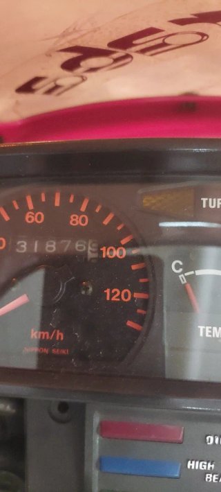 Honda MBX 75 Roja y Negra