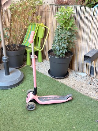 Patinete infantil 3 ruedas Globber rosa
