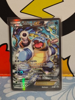 Carta Pokémon Blastoise EX