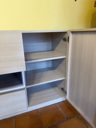 Conjunto Muebles: Aparador, Mesa y Mueble TV