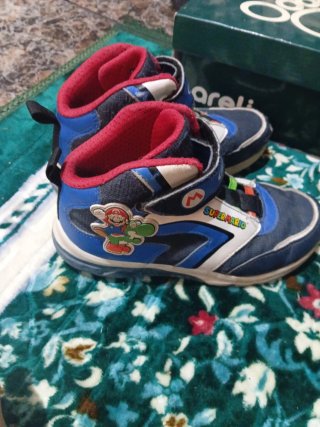 Zapatillas Geox Super Mario Niños