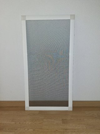 Ventana corredera blanca