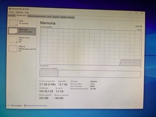 MEMORIA RAM CRUCIAL BALLISTIX LT 16GB DDR4 3000MHz