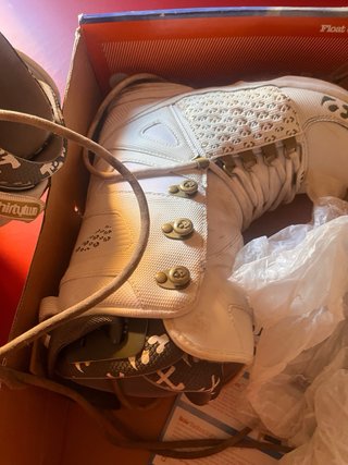 Botas de Snowboard Blancas