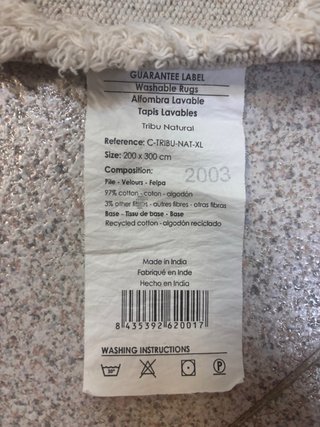 Alfombra Lorena Canals Beige