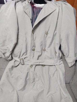Gabardina Angela Biffi Beige Talla Única