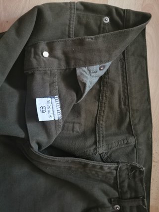 Pantalón vaquero hombre verde bandolli t 44