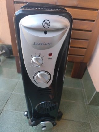 Radiador de aceite negro