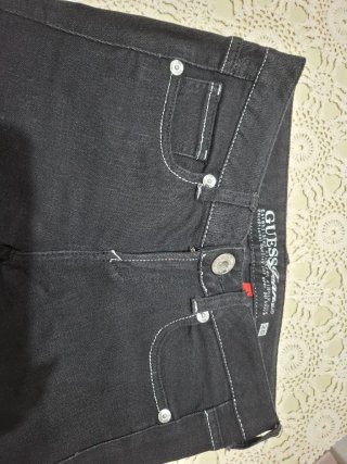 Pantaloni Guess Jeans neri donna
