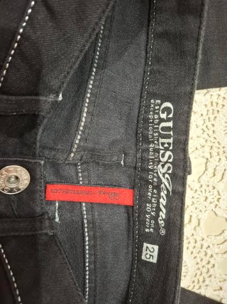 Pantaloni Guess Jeans neri donna