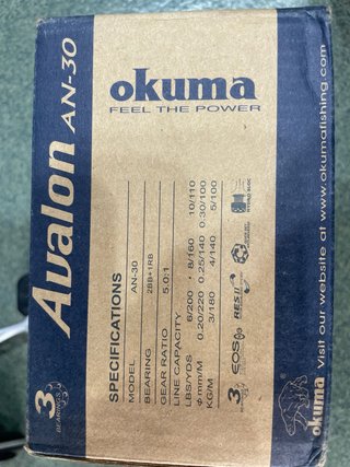 Carrete Okuma Avalon AN-30.