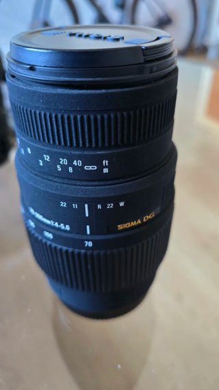 Objetivo Sigma 70-300mm f/4-5.6 DG Canon EF