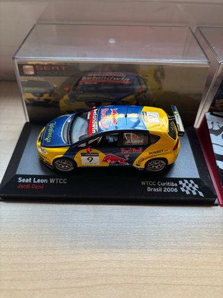 Maqueta Seat Leon WTCC Citroen C4 Rally S.Loeb