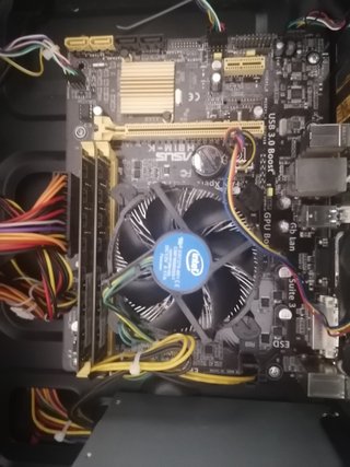 Placa Base ASUS HBIM-K + RAM + CPU + Disipador