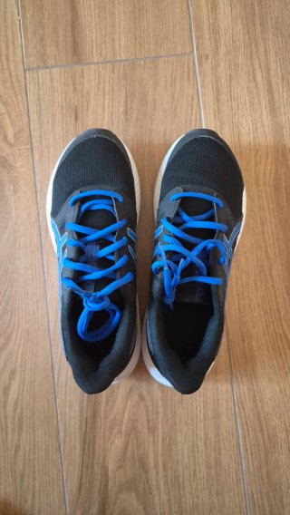 Scarpe Asics uomo/ donna nere e blu