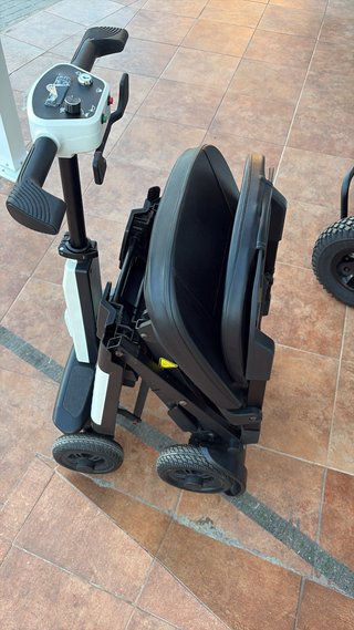 Scooter Plegable Manual Blanca