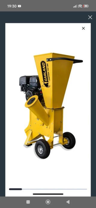 Trituradora Garland Chipper 790 QG