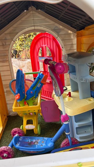 Casita de jardín infantil