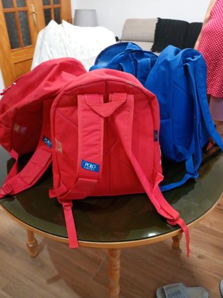 Mochila Santa Bárbara Polo. Racquet Club nueva