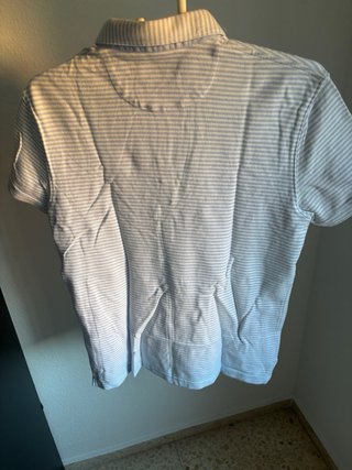Polo Massimo Dutti Rayas Azul