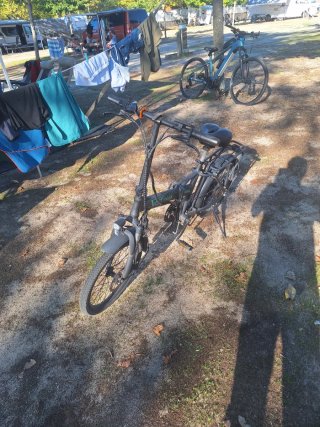 Bicicleta eléctrica plegable HITWAY