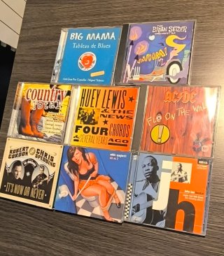 Pack 8 CDs Blues, Country, Compilaciones