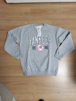Sudadera NY Yankees Gris